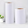 Glanzend wit PVC -label